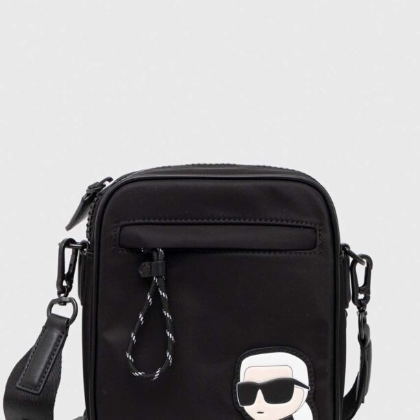 Karl Lagerfeld borseta culoarea negru