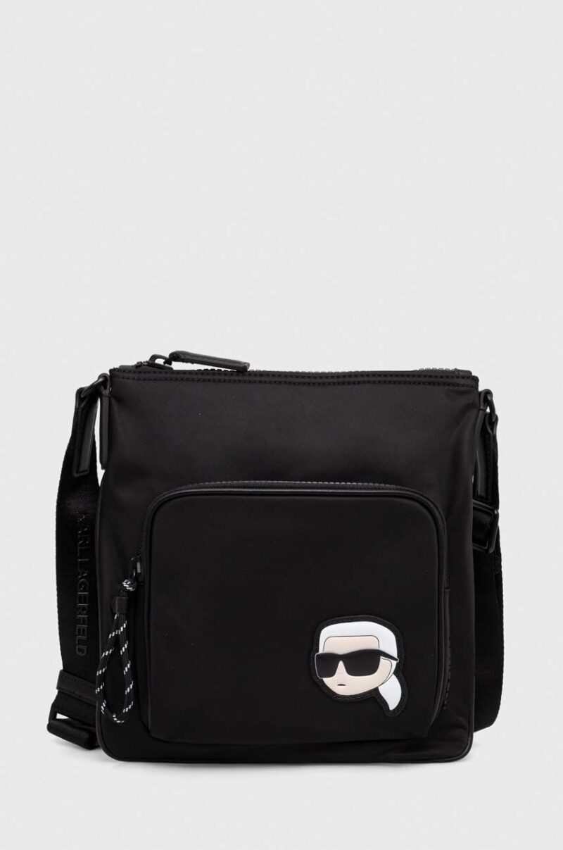 Karl Lagerfeld borseta culoarea negru