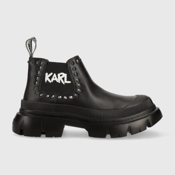 Karl Lagerfeld botine TREKKA MAX femei