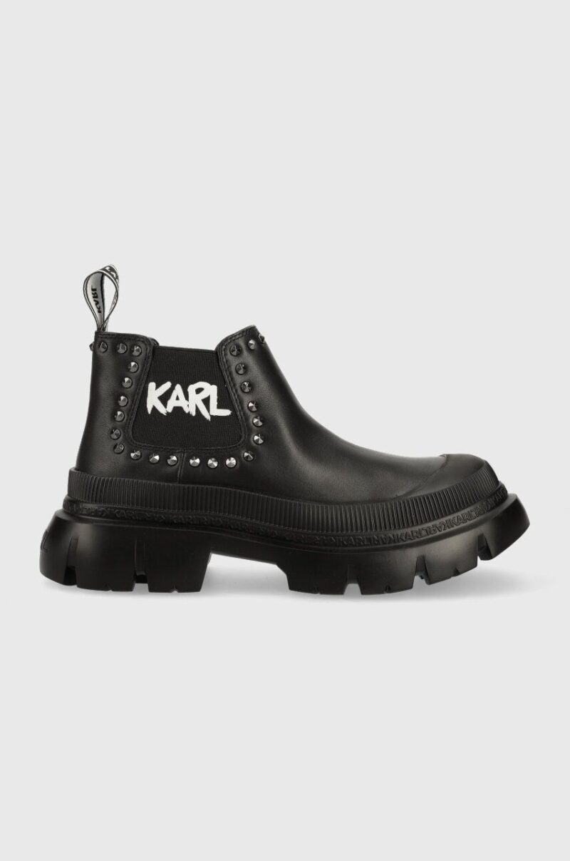 Karl Lagerfeld botine TREKKA MAX femei