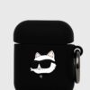 Karl Lagerfeld carcasa airpod AirPods 1/2 cover culoarea negru