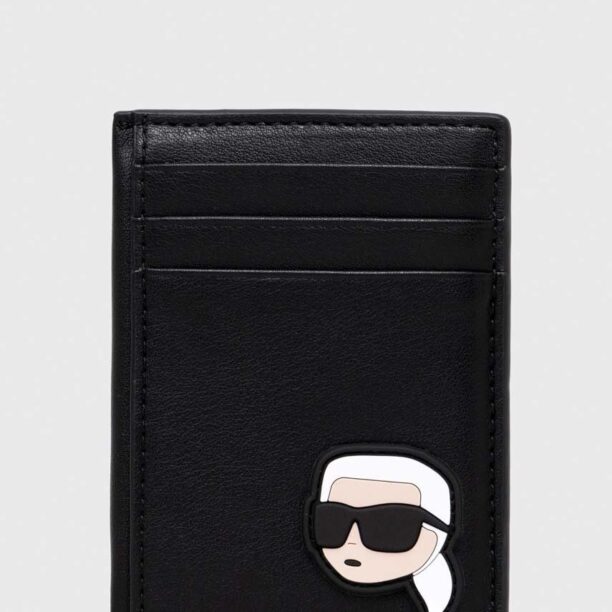 Karl Lagerfeld carcasa cardului culoarea negru