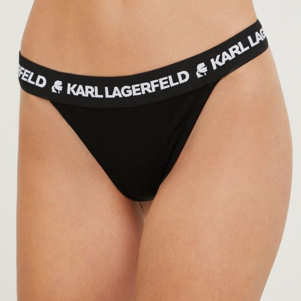 Karl Lagerfeld chiloti brazilieni culoarea negru