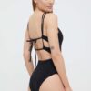 Karl Lagerfeld costum de baie dintr-o bucată culoarea negru