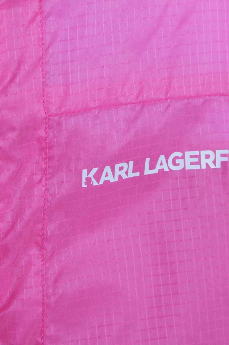 Karl Lagerfeld geaca copii culoarea roz preţ