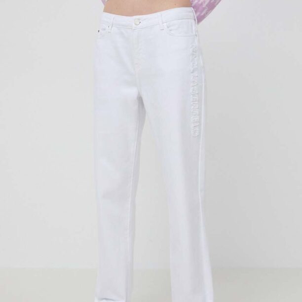 Karl Lagerfeld jeansi femei high waist