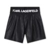 Karl Lagerfeld pantaloni scurti copii culoarea negru