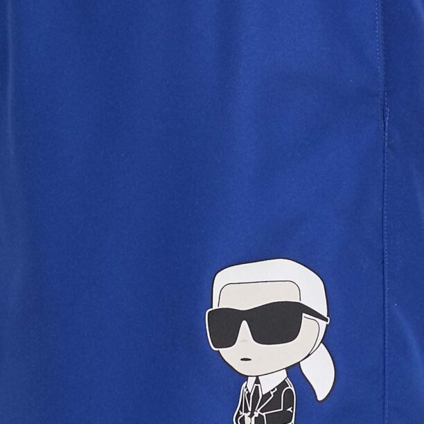 Karl Lagerfeld pantaloni scurti de baie culoarea albastru marin preţ