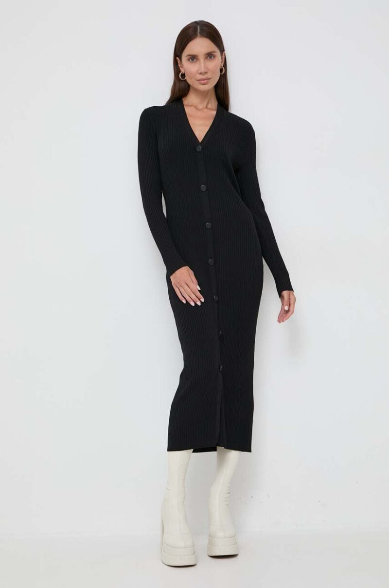 Karl Lagerfeld rochie culoarea negru