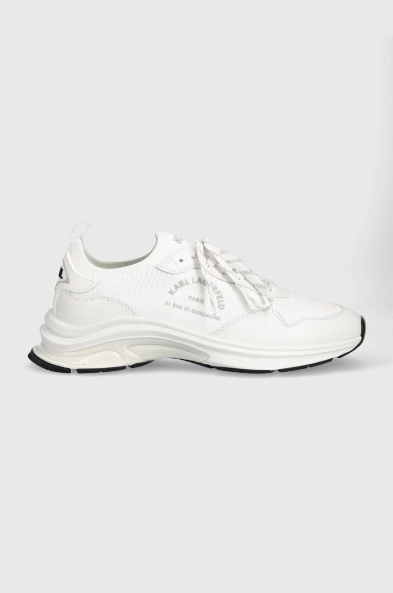 Karl Lagerfeld sneakers LUX FINESSE culoarea alb