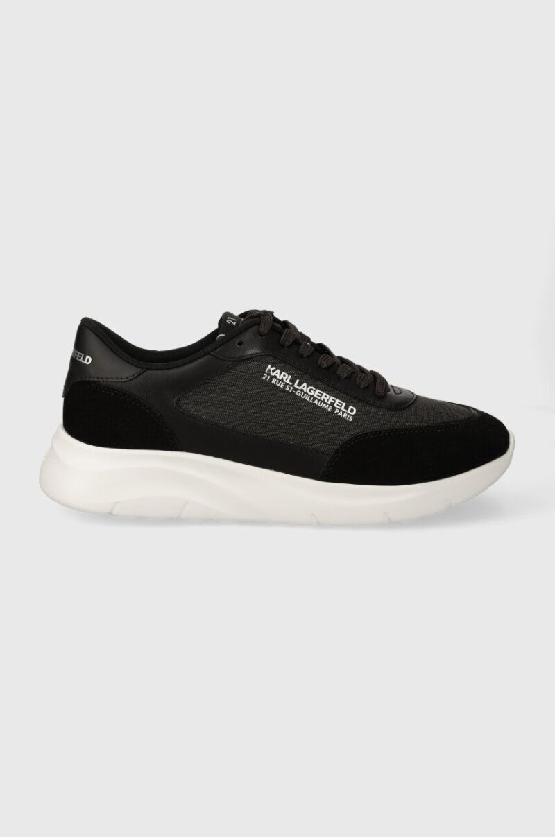 Karl Lagerfeld sneakers SERGER culoarea negru