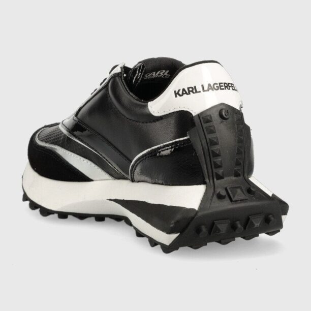 Karl Lagerfeld sneakers Zone culoarea negru preţ