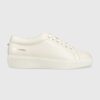 Karl Lagerfeld sneakers din piele FLINT culoarea alb