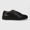 Karl Lagerfeld sneakers din piele FLINT culoarea negru