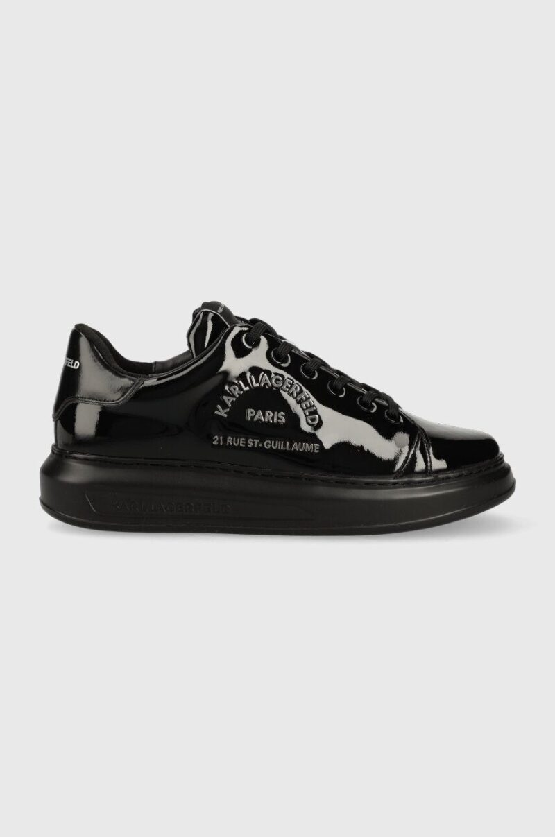 Karl Lagerfeld sneakers din piele KAPRI MENS culoarea negru