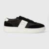 Karl Lagerfeld sneakers din piele KOURT III culoarea negru