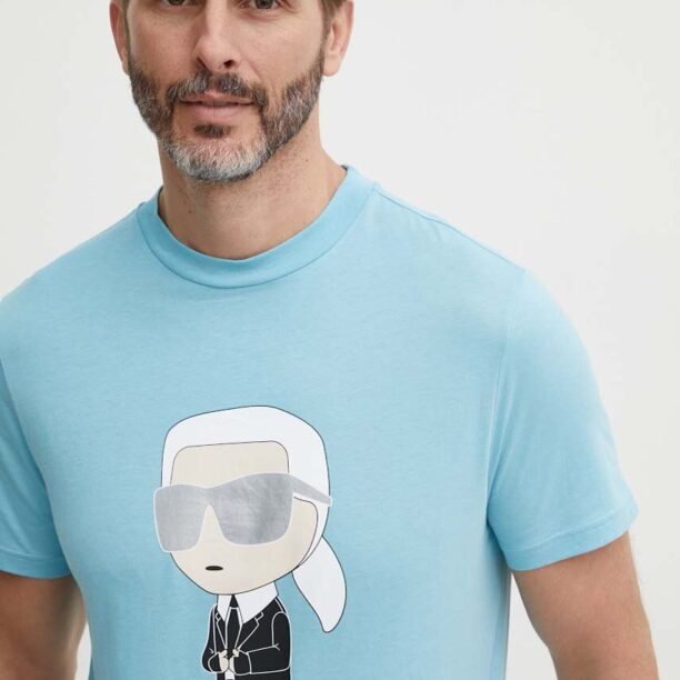 Karl Lagerfeld tricou din bumbac bărbați