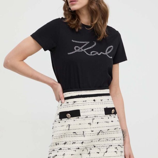 Karl Lagerfeld tricou din bumbac femei