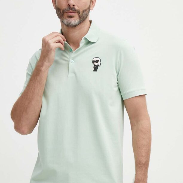 Karl Lagerfeld tricou polo bărbați