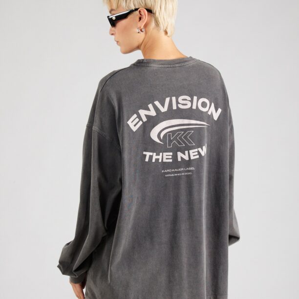 Karo Kauer Tricou 'Envision'  gri deschis / gri închis