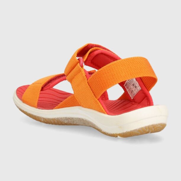 Keen sandale copii ELLE BACKSTRAP culoarea portocaliu preţ