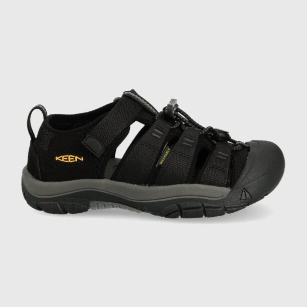 Keen sandale copii culoarea negru