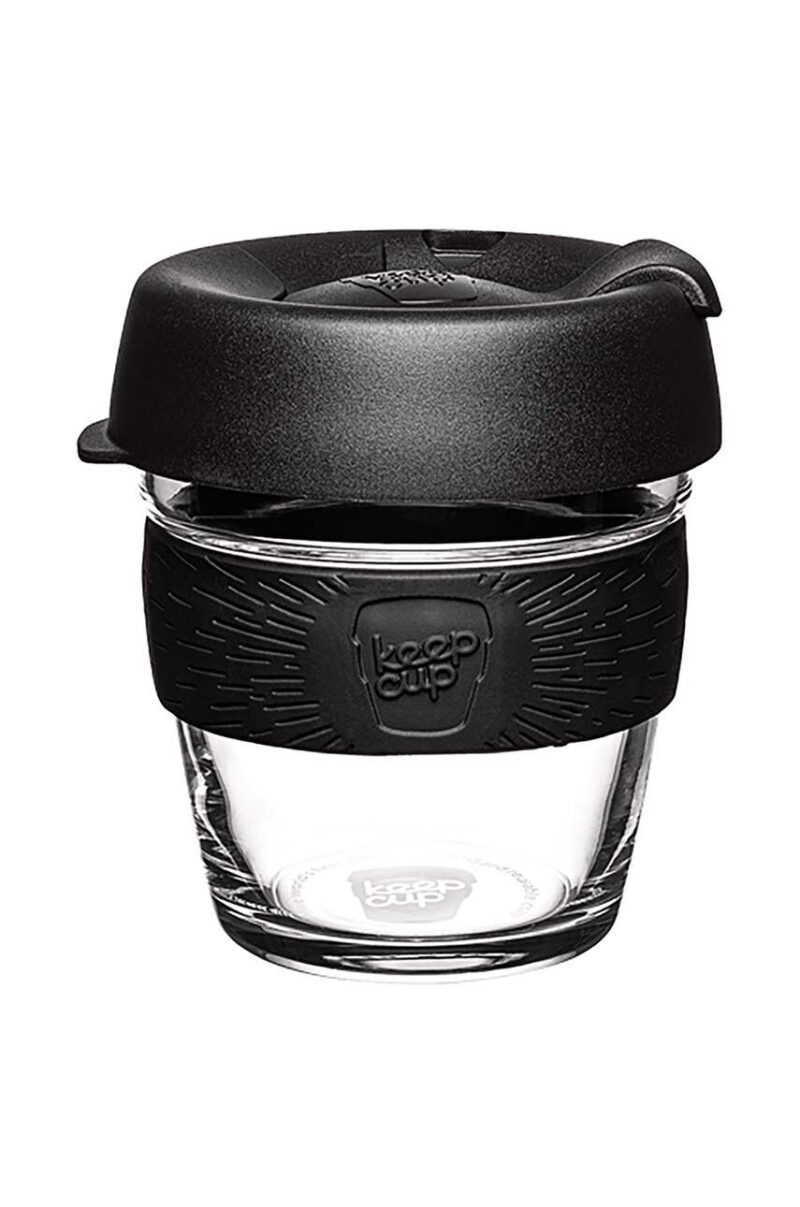 KeepCup cană cu capac Brew Black 340ml