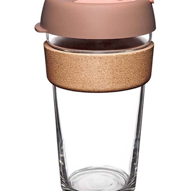 KeepCup cană cu capac Brew Cork Frappe 454 ml