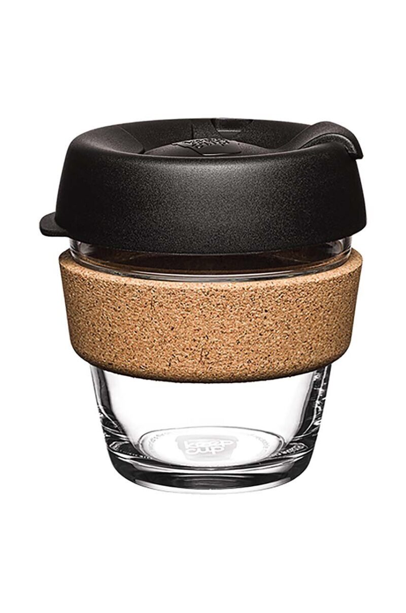 KeepCup cană de cafea Brew Cork Black 454ml