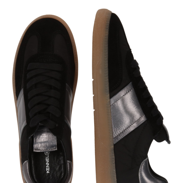 Kennel & Schmenger Sneaker low 'POP'  negru / argintiu