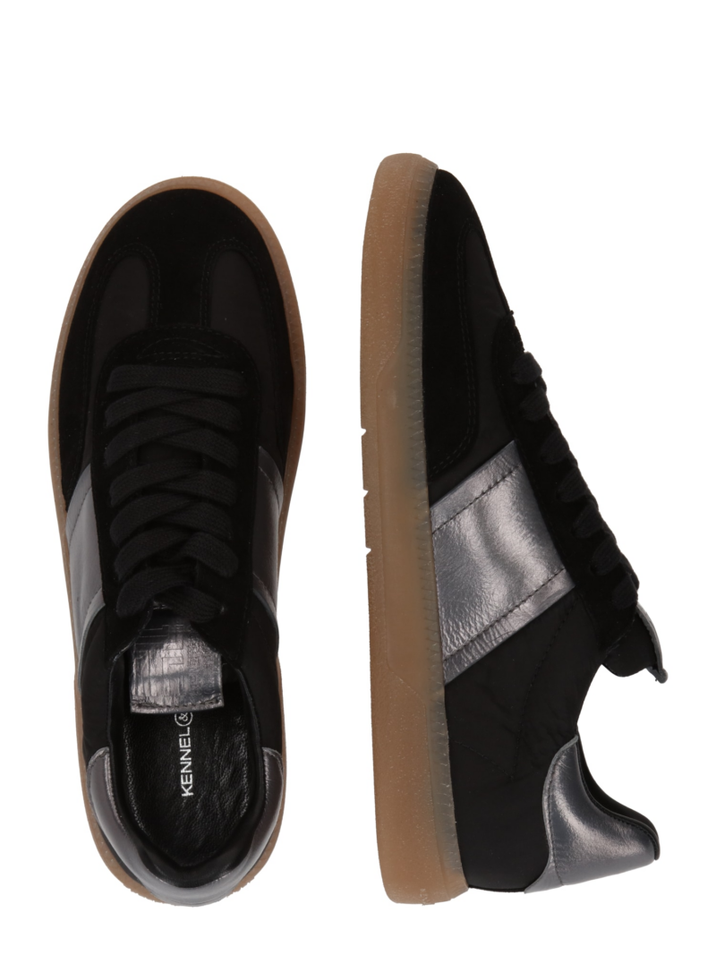 Kennel & Schmenger Sneaker low 'POP'  negru / argintiu