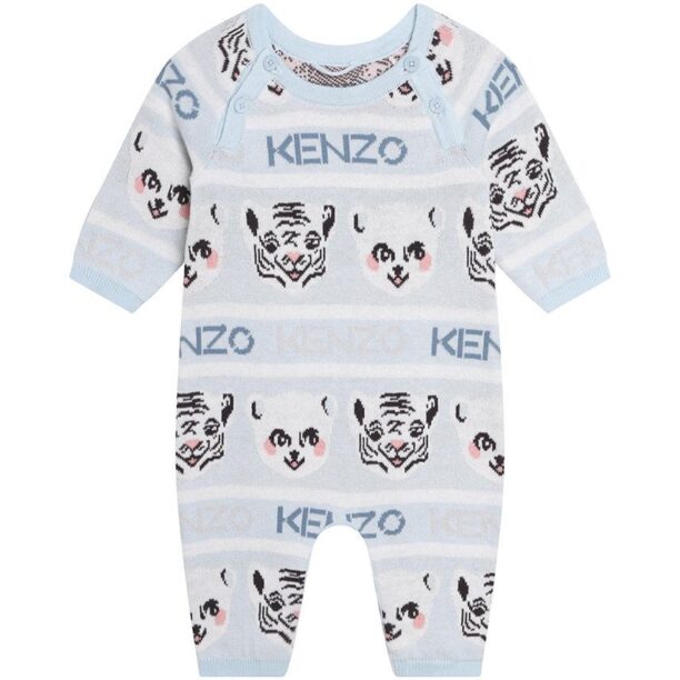 Kenzo Kids Salopeta din bumbac pentru bebelusi