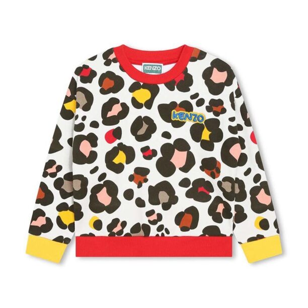 Kenzo Kids bluza copii culoarea bej