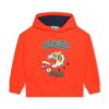 Kenzo Kids bluza copii culoarea portocaliu