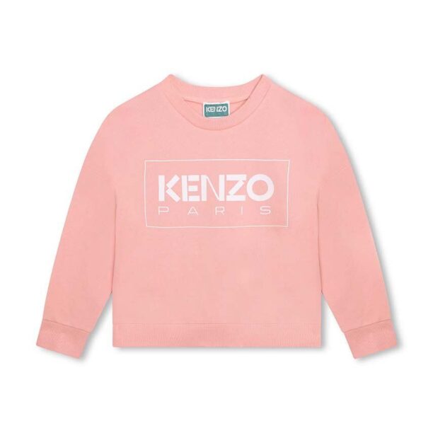 Kenzo Kids bluza copii culoarea roz