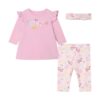 Kenzo Kids compleu bebe culoarea roz