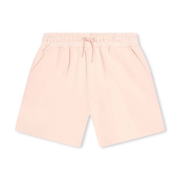 Kenzo Kids pantaloni scurți din bumbac pentru copii culoarea roz