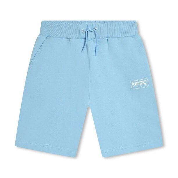 Kenzo Kids pantaloni scurți din bumbac pentru copii talie reglabila