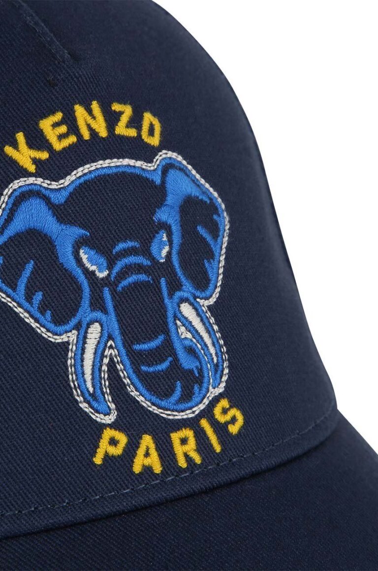 Kenzo Kids șapcă din bumbac pentru copii cu imprimeu preţ