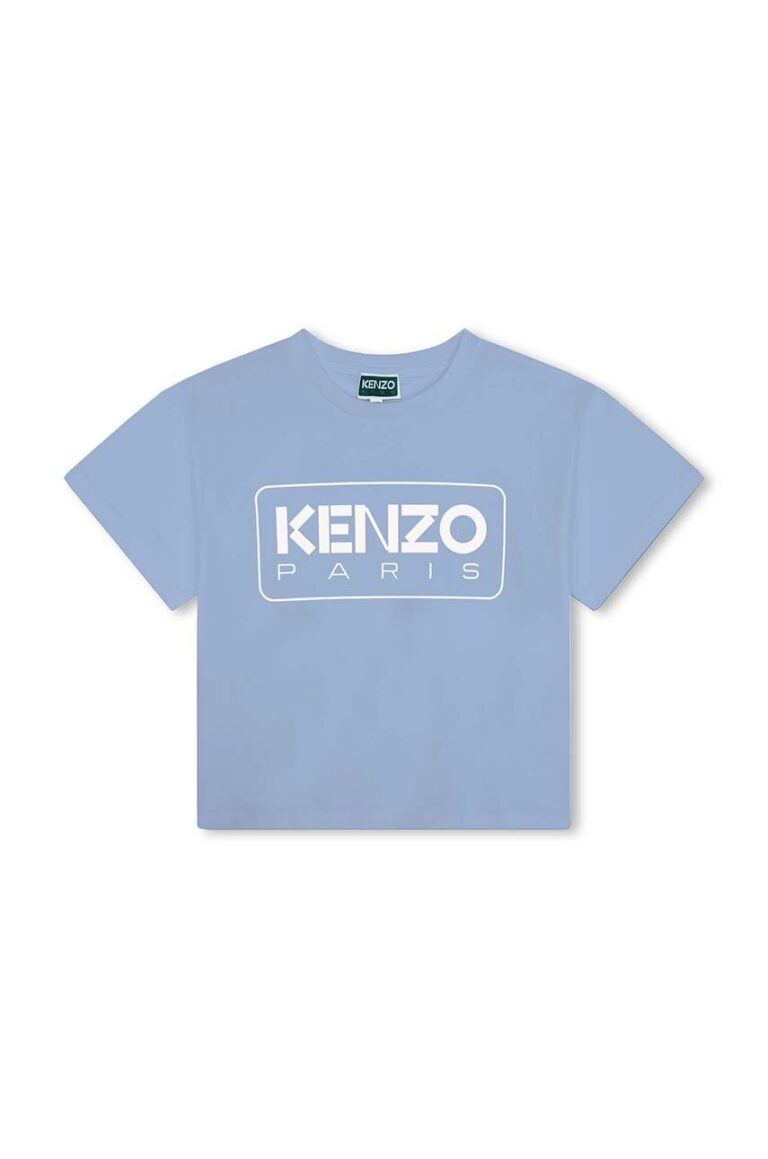 Kenzo Kids tricou de bumbac pentru copii cu imprimeu