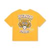 Kenzo Kids tricou de bumbac pentru copii culoarea galben