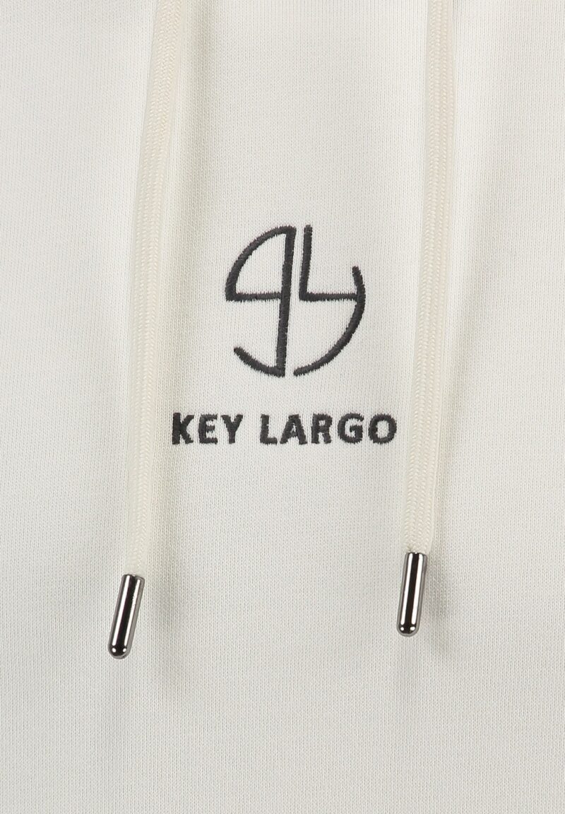 Original Key Largo Bluză de molton 'KLMEMBERSHIP'  crem