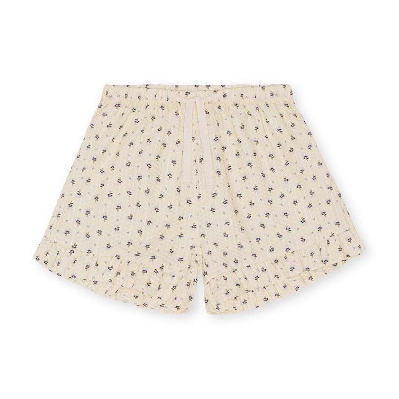Konges Sløjd pantaloni scurți din bumbac pentru copii culoarea bej