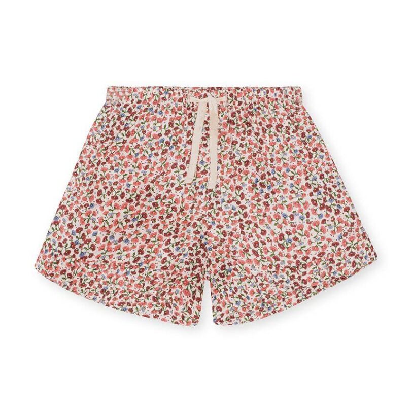 Konges Sløjd pantaloni scurți din bumbac pentru copii culoarea roz