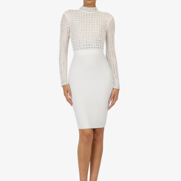 Kraimod Rochie de cocktail  argintiu / alb preţ