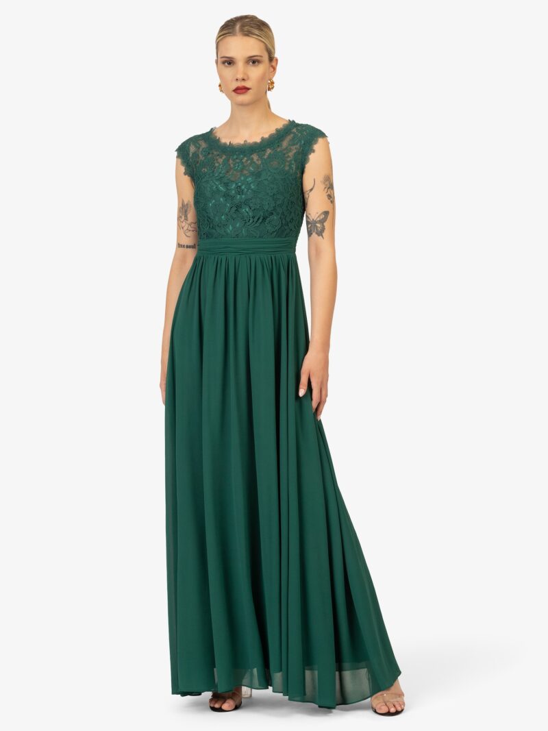 Kraimod Rochie de seară  verde închis