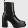 Kurt Geiger London ghete chelsea de piele Stomp Heeled Chelsea femei