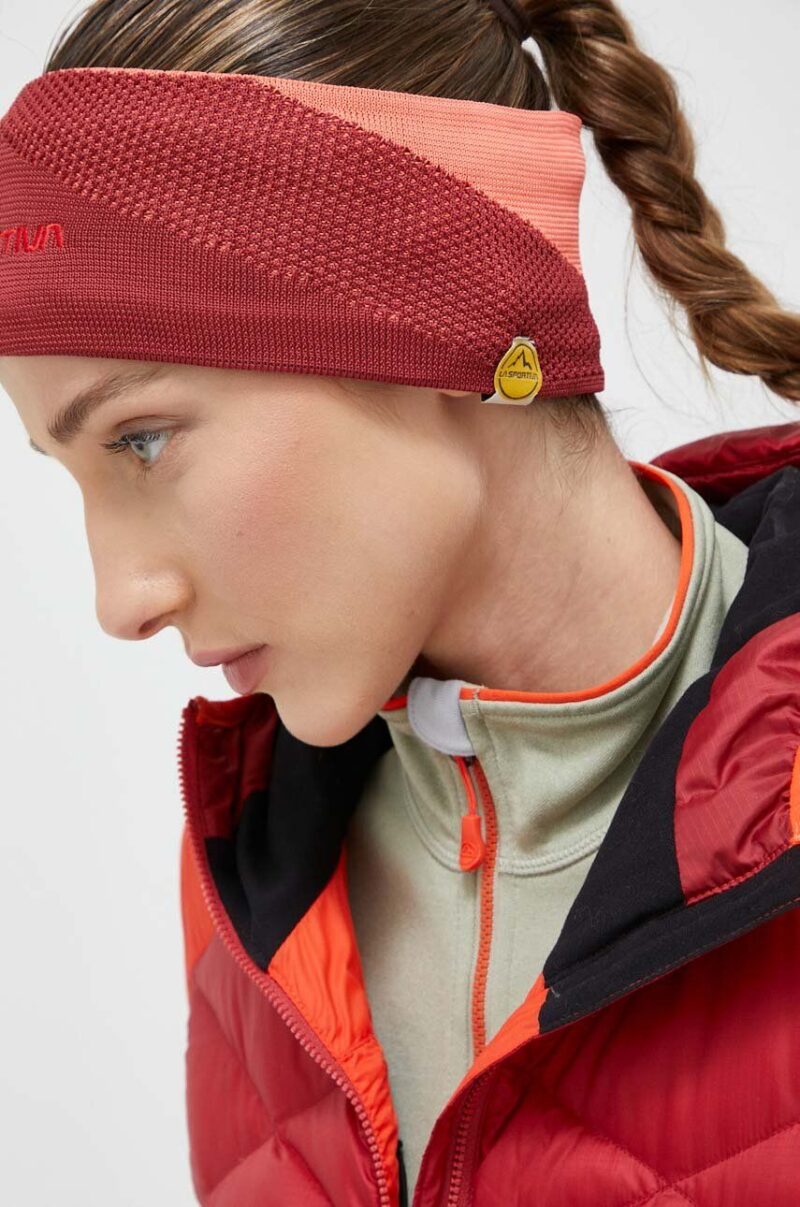 LA Sportiva bentita pentru cap Knitty culoarea rosu preţ