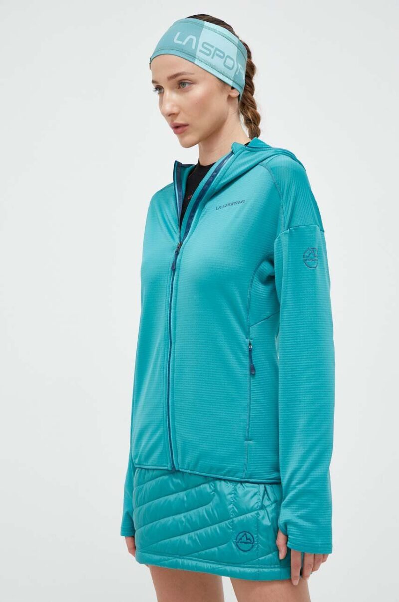 LA Sportiva hanorac Upendo Hoody culoarea verde