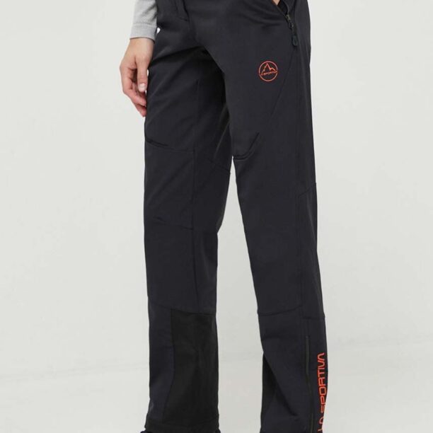 LA Sportiva pantaloni de exterior Orizion culoarea negru